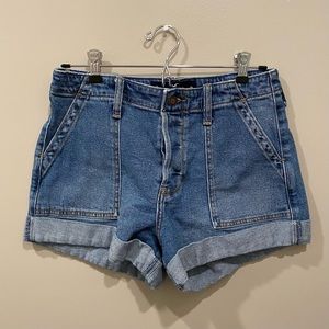 Hollister “High Rise Mom Shorts 3””